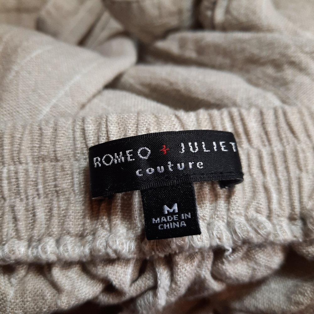 Romeo & Juliet Couture medium, Striped Jumpsuit - Picture 7 of 8